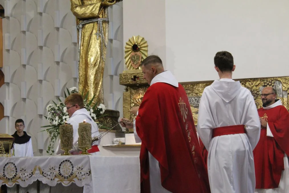 Jarocin. Imieniny i pożegnanie franciszkanina - ojca Bartłomieja Skibińskiego