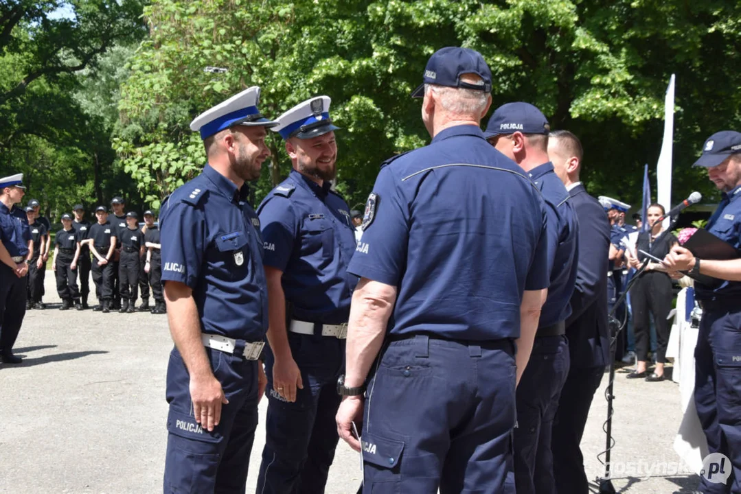 Podsumowanie 34. Konkursu "Policjant Ruchu Drogowego 2024" - finał  wojewódzki w Gostyniu