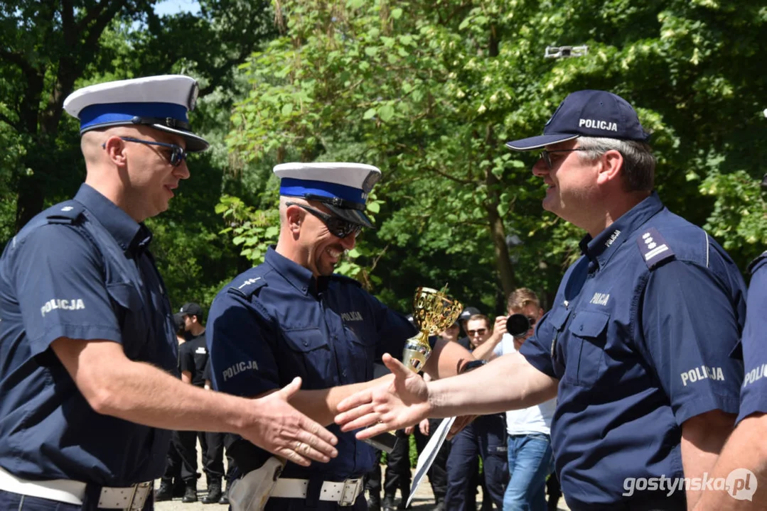 Podsumowanie 34. Konkursu "Policjant Ruchu Drogowego 2024" - finał  wojewódzki w Gostyniu