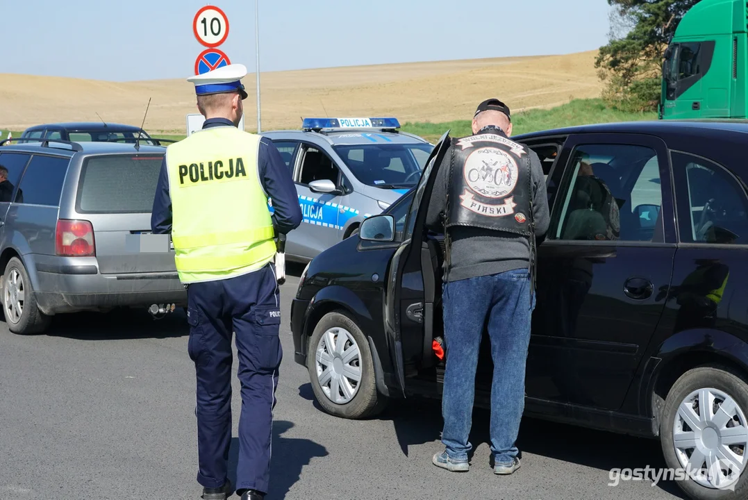 Wspólna akcja Wolnych Jeźdźców Piaski i gostyńskiej drogówki