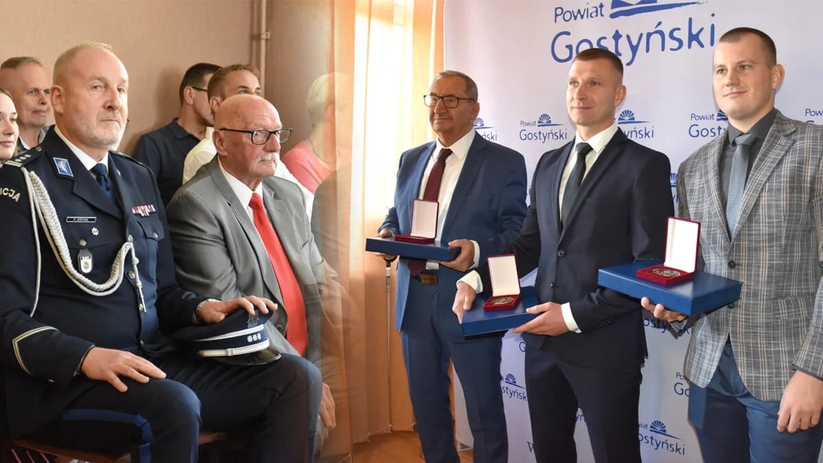 Wręczono tytuły "Zasłużony dla Powiatu Gostyńskiego"