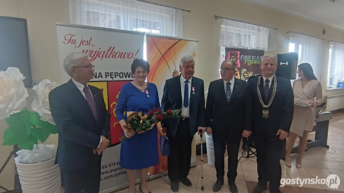 50.lecie jubileuszy małżeńskich w gminie Pępowo