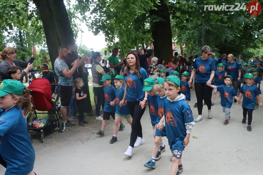 Rawicki Festiwal Sportu 2024. Nordic Walking i Bieg przedszkolaków