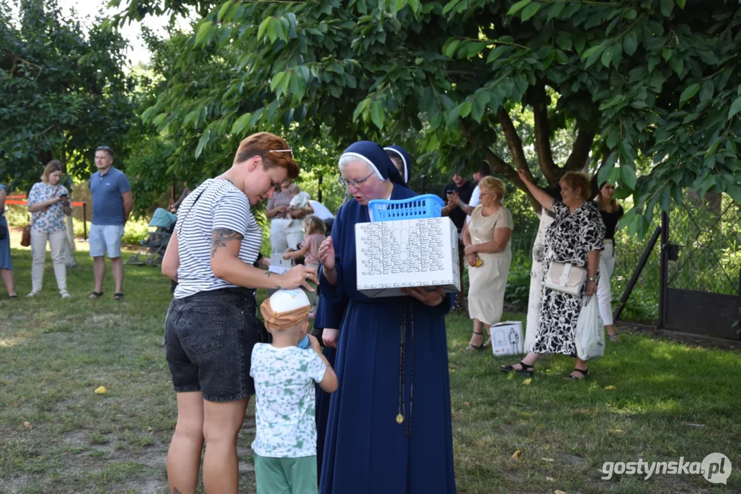 Pierwszy festyn z bł. Edmundem Bojanowskim, przy ochronce Sióstr Służebniczek w Podrzeczu