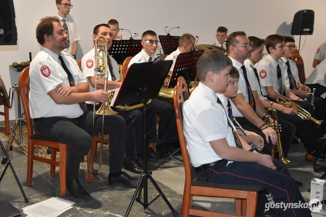 Orkiestra Dęta Miasta i Gminy Gostyń. Koncert dla darczyńców w Brzeziu