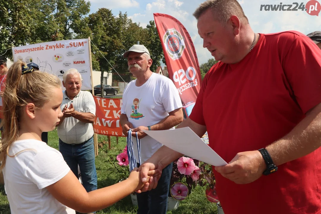 Zawody wędkarskie w Łaszczynie