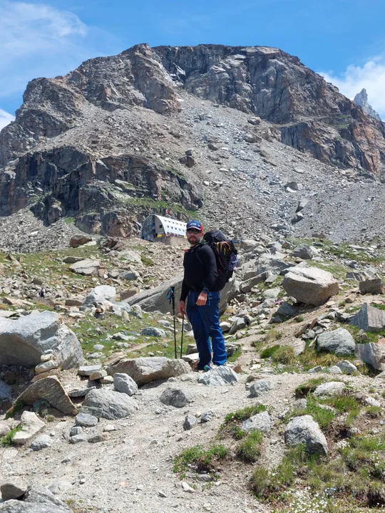 Ultramaratończyk Rafał Przybył z Bodzewka Pierwszego zdobył Mont Blanc