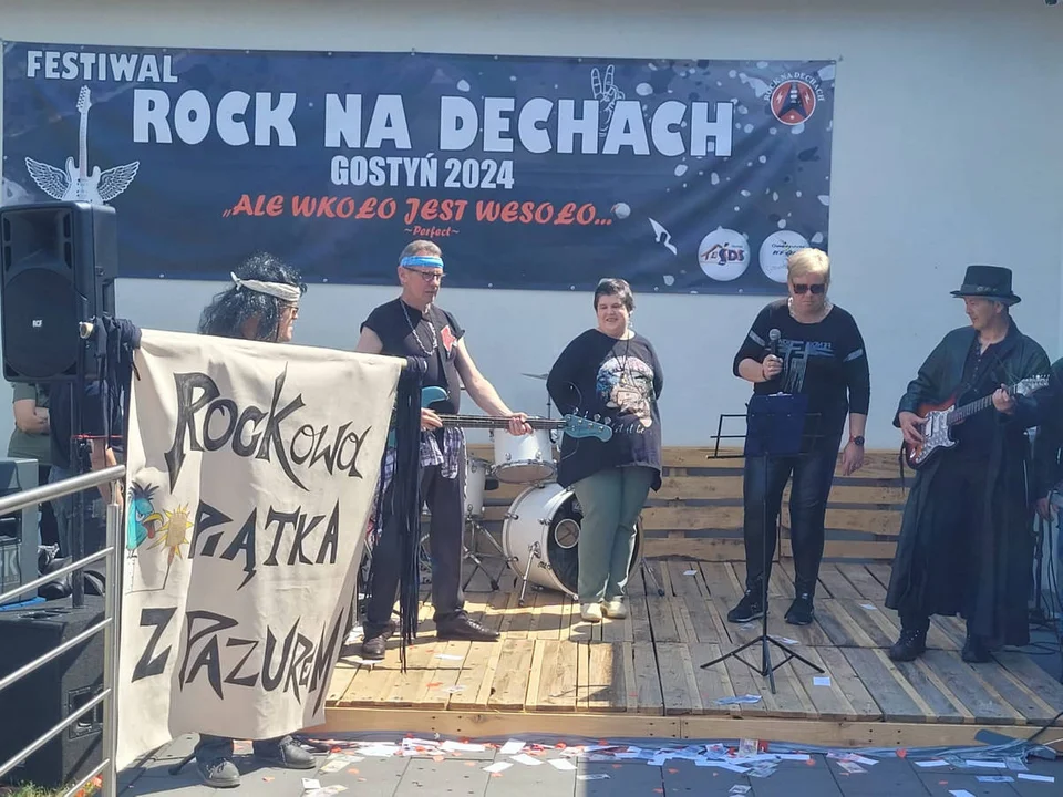 "Rock na dechach". Pierwsza taka impreza w Środowiskowym Domu Samopomocy w Gostyniu