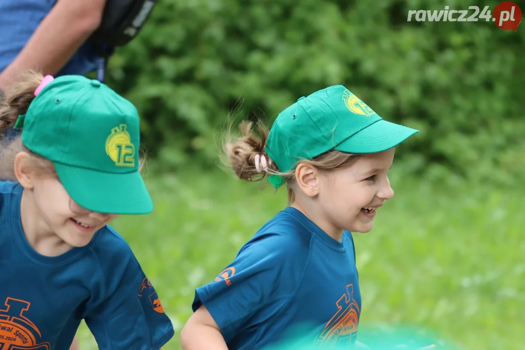 Rawicki Festiwal Sportu 2024. Nordic Walking i Bieg przedszkolaków