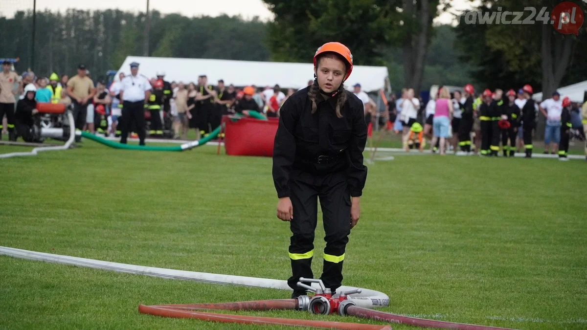 Ćwiczenie bojowe i podsumowanie Gminnych Zawodów Sportowo-Pożarniczych w Jutrosinie