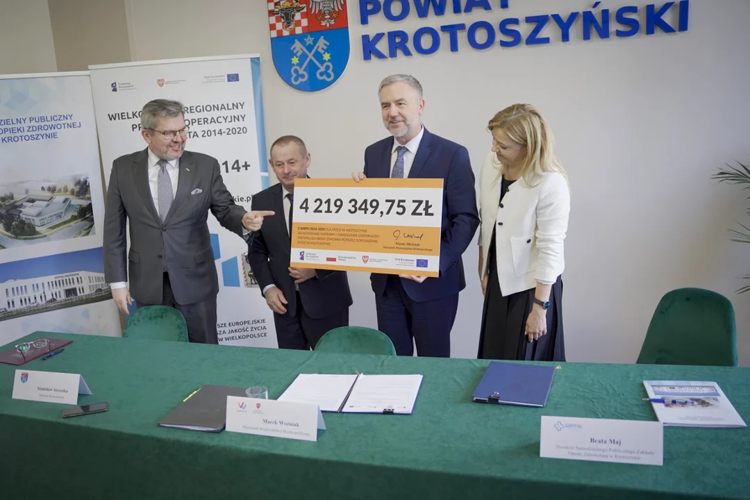 Dofinansowanie dla krotoszyńskiego szpitala