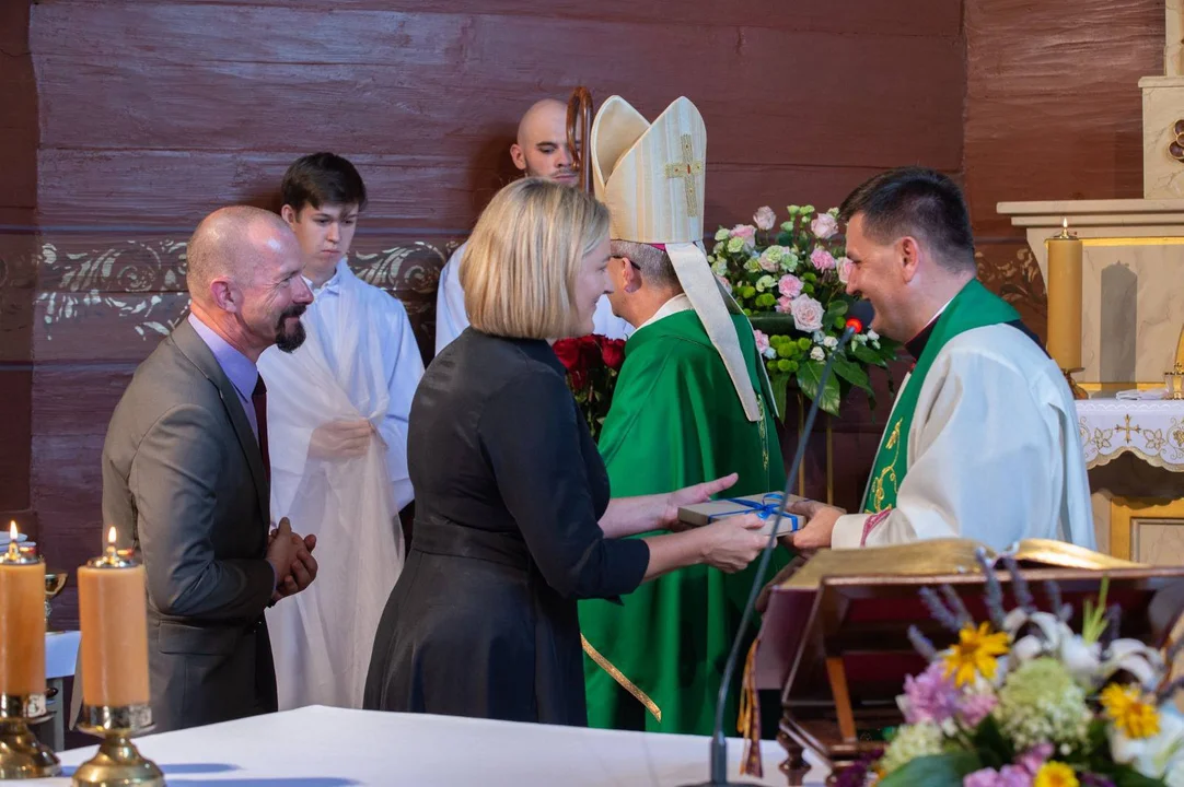 Poświęcenie drewnianego kościoła św. Marii Magdaleny w Krotoszynie
