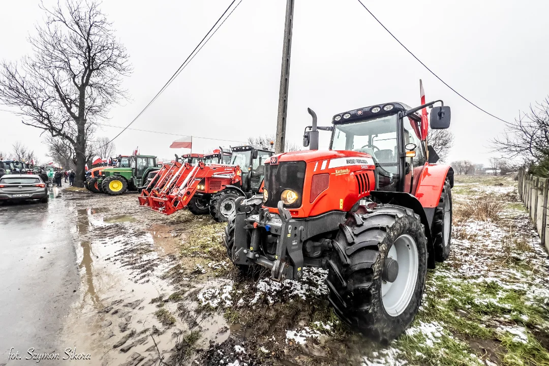 Protest rolników w powiecie krotoszyńskim