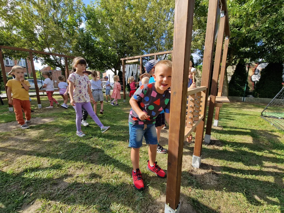 Krotoszyn. Muzyczna ścieżka sensoryczna w przedszkolu "Bajka"