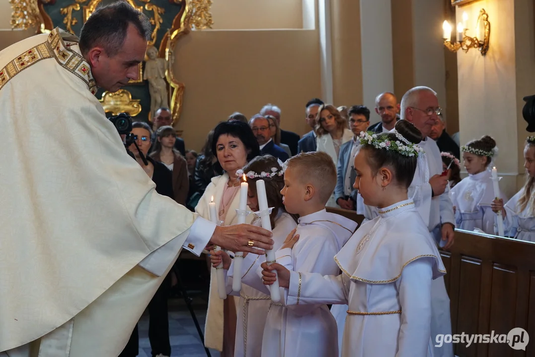 Pierwsza Komunia Święta w parafii pw. Św. Michała Archanioła w Pogorzeli