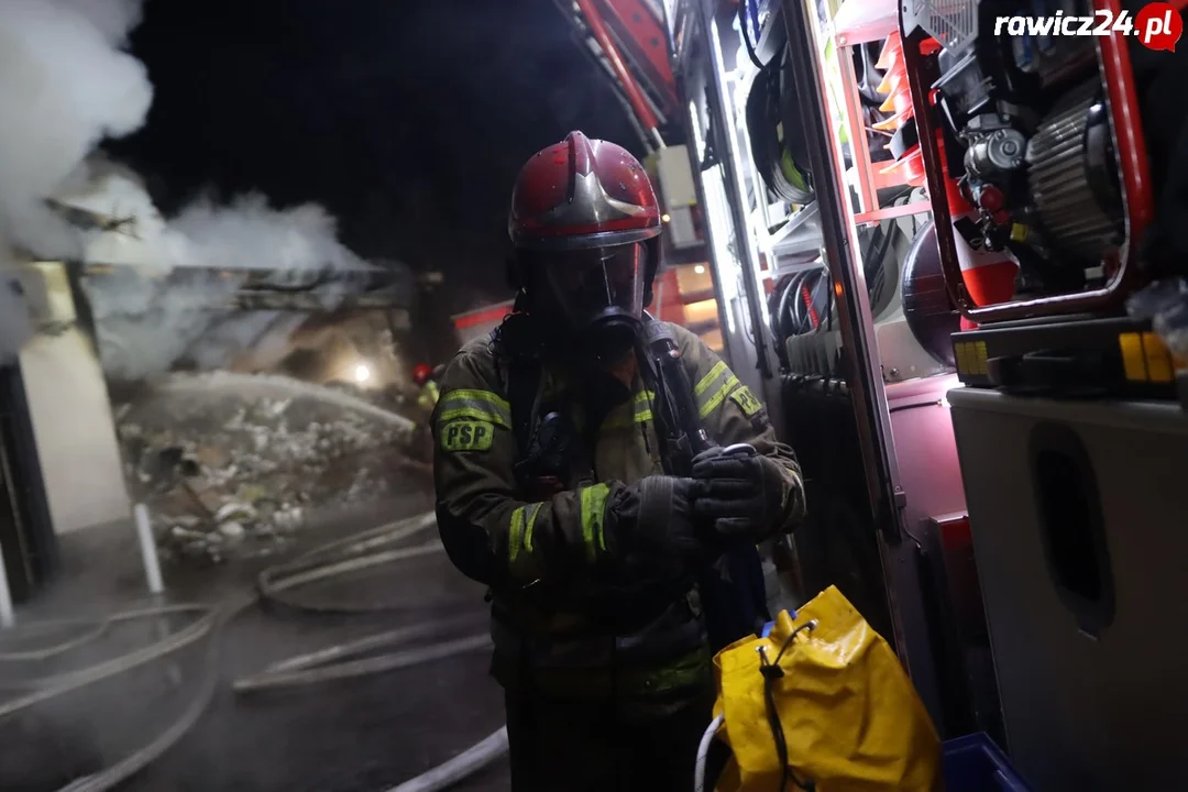 Pożar w Rawiczu