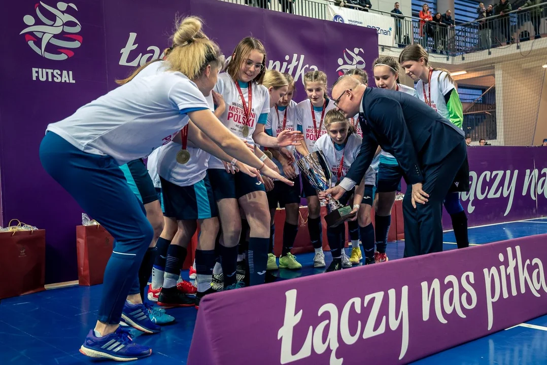 Młodzieżowe Mistrzostwa Polski w futsalu U-15 w Poznaniu. Zwycięstwo Sparty Miejska Górka