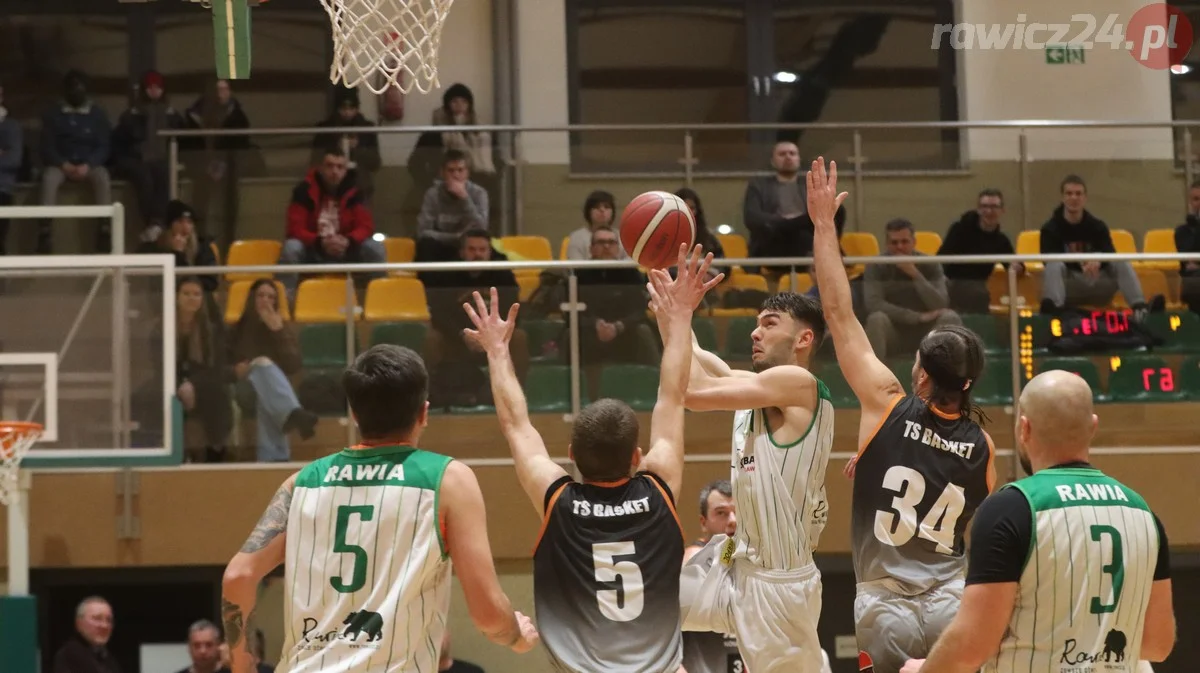 Rawia Rawag Rawicz - TS Basket Poznań 83:51