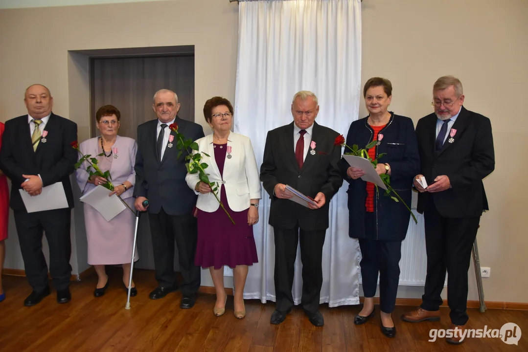 Uroczystości z okazji jubileuszu małżeństwa w Borku Wlkp.