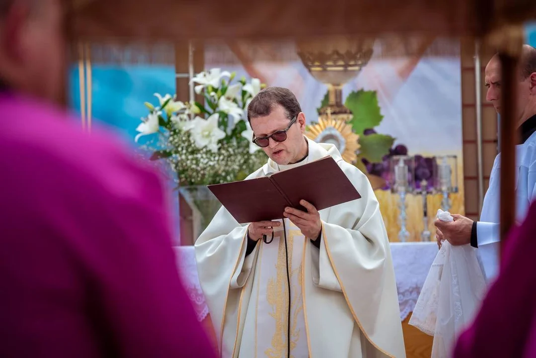 Procesja Bożego Ciała w Domachowie