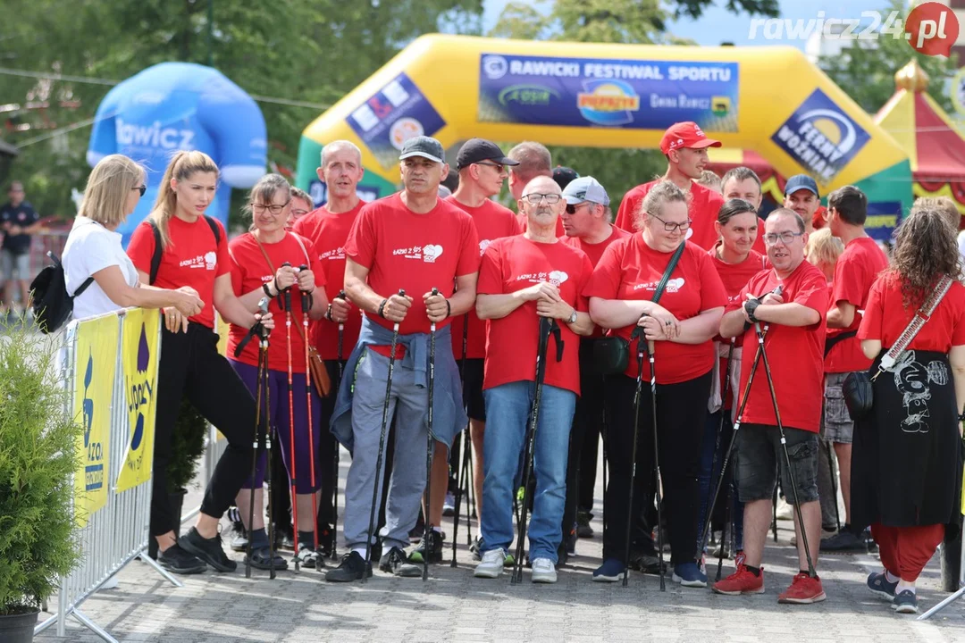 Rawicki Festiwal Sportu 2024. Nordic Walking i Bieg przedszkolaków