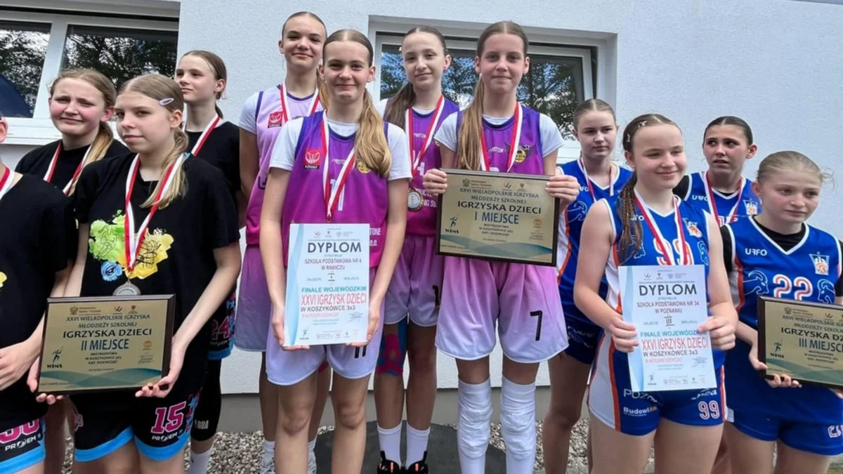 Rawiczanki mistrzyniami województwa w koszykówce 3x3