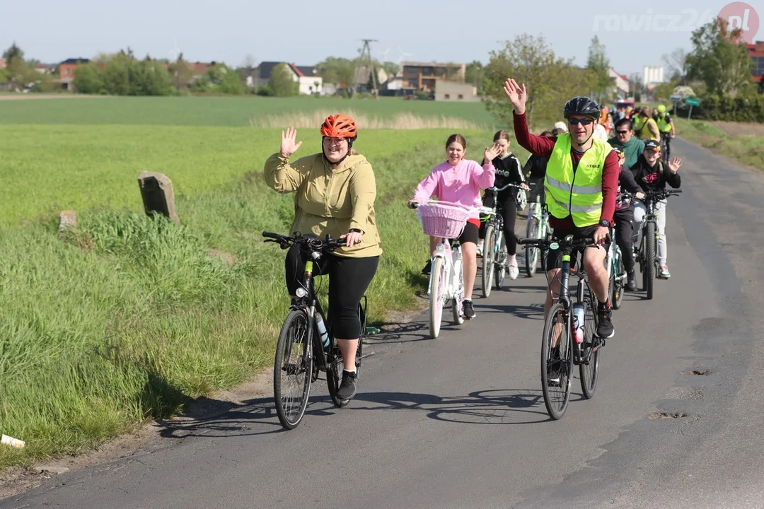 Rowerowy rajd po powiecie rawickim