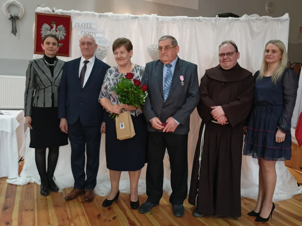 Jubileusz 50-lecia pożycia małżeńskiego w Choczu