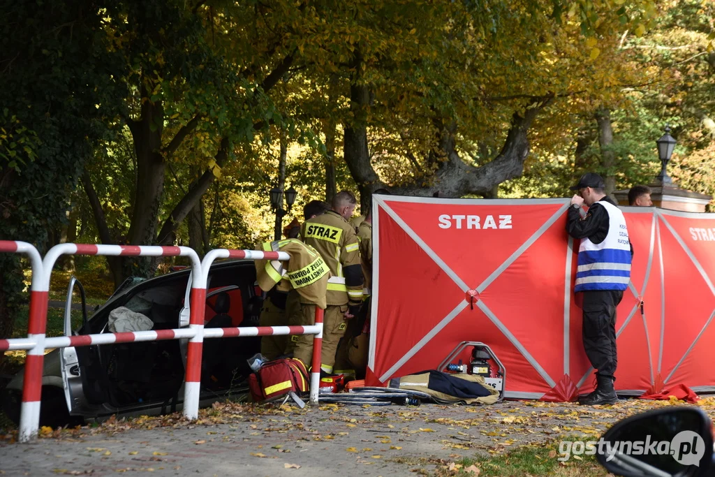 Tragiczny wypadek w Gębicach  w gm. Pępowo - 11.10.2022