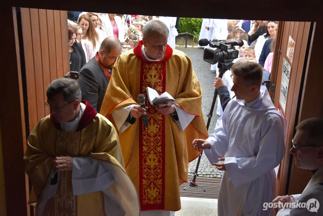 I Komunia Święta w parafii pw. Ducha Świętego i Najświętszego Serca Pana Jezusa w Gostyniu