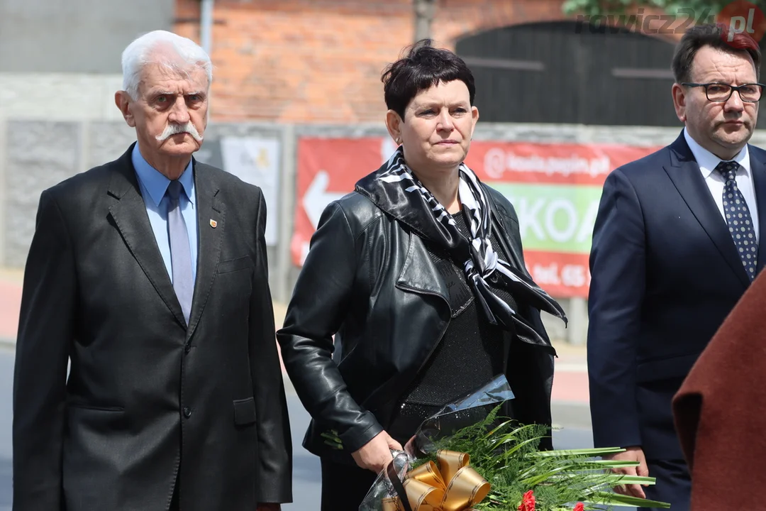 Delegacje na ceremonii pogrzebowej śp. Kazimierza Chudego