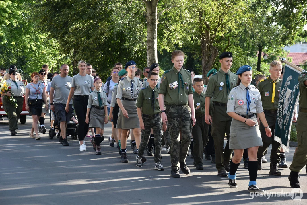 XXI Pielgrzymka Służb Mundurowych do sanktuarium maryjnego na Zdzieżu w Borku  Wlkp.