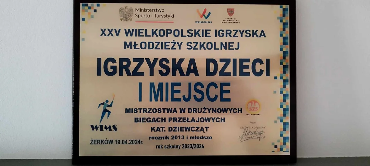 Uczennice szkoły w Sierakowie najlepsze w Wielkopolsce