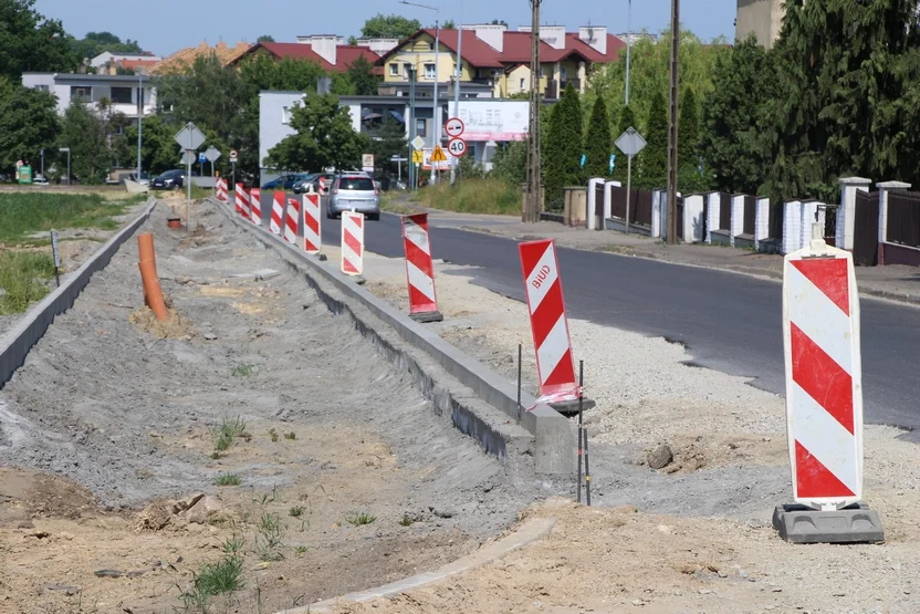 Zamknięcie ul. Armii Poznań w Pleszewie