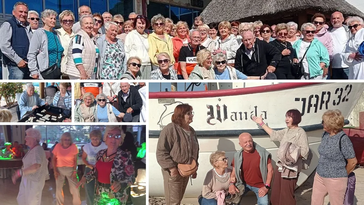 56 seniorów z Krotoszyna wyjechało nad morze.