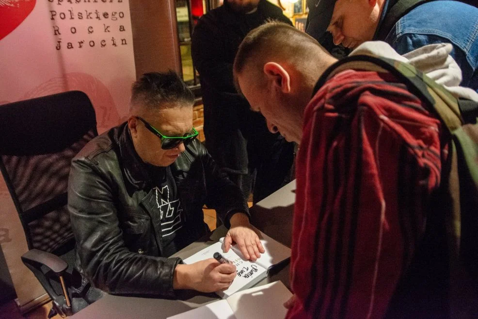 Wieczór autorski Muńka Staszczyka w Jarocinie