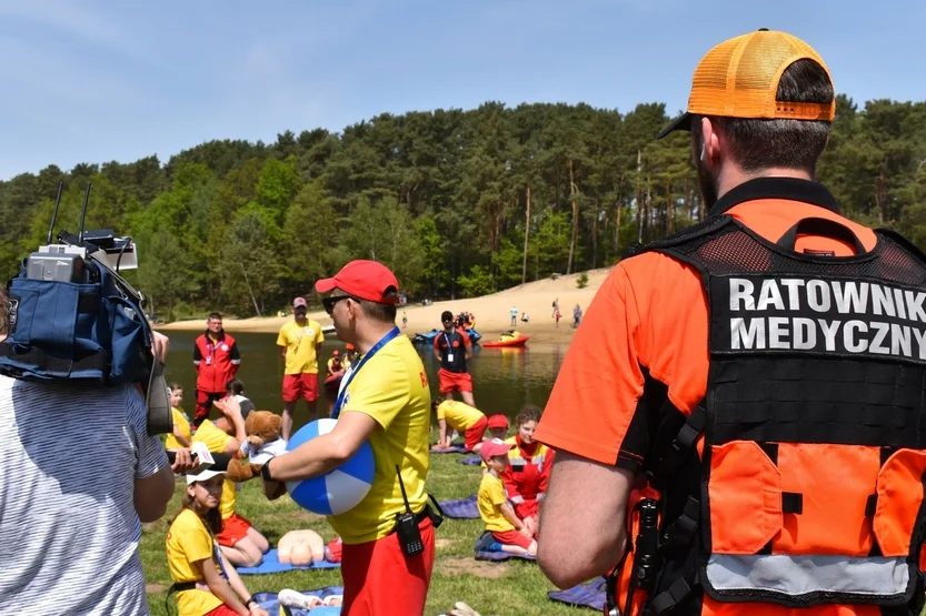 WOPR Gołuchów i OSP Chocz na pikniku służb ratowniczych w Kobylej Górze