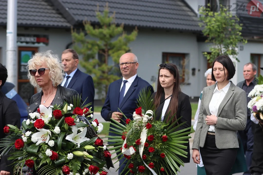 Delegacje na ceremonii pogrzebowej śp. Kazimierza Chudego