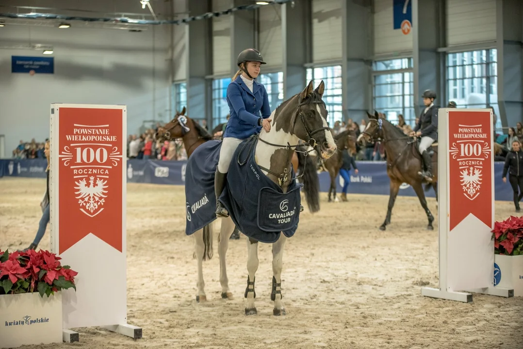 Wiktoria Andrzejewska z Krobia wygrała Cavaliadę 2018 w Poznaniu