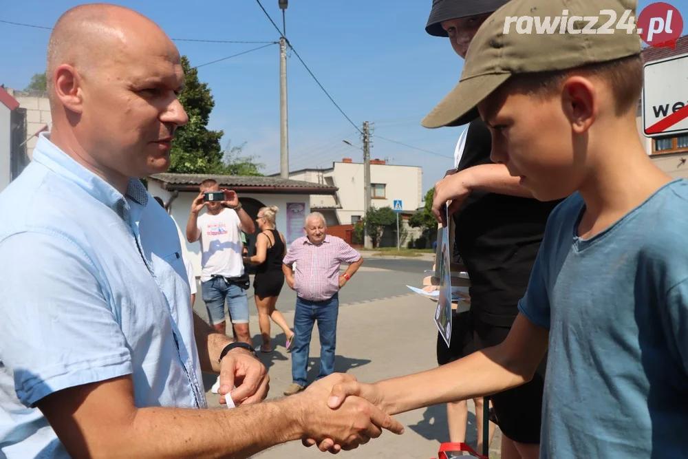 Zawody wędkarskie w Łaszczynie