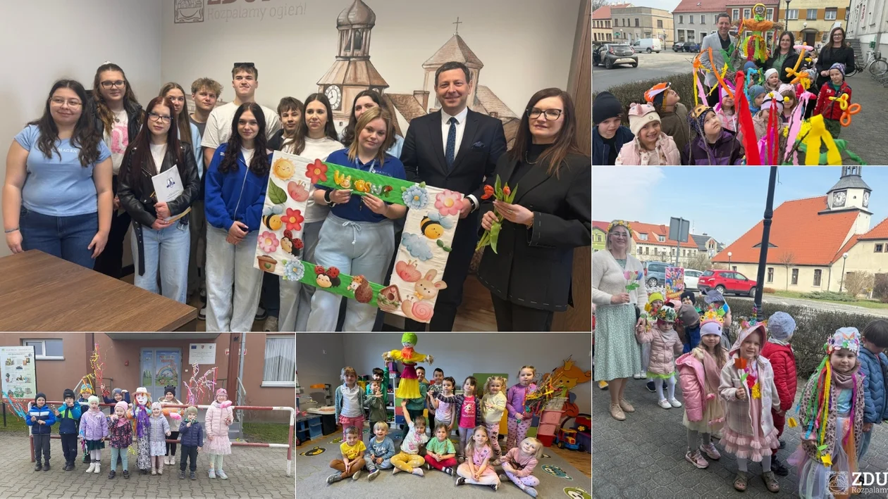 Zduny powitały wiosnę na całego. Korowody, marzanny i wyjątkowe spotkania z burmistrzem [ZDJĘCIA]