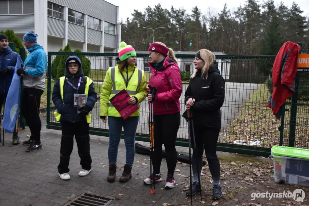 Biegająco zagrali dla WOŚP - Parkrun Gostyń i Grupa Nieprzemakalni Gostyń razem na trasie