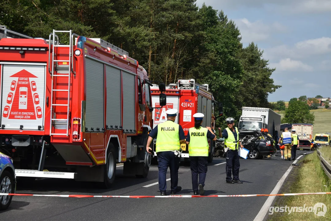Tragiczny wypadek drogowy na DW 308, na odcinku Kunowo - Lubiń