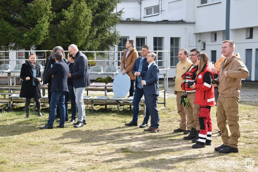 Otwarcie bazy gostyńskiego oddziału Wielkopolskiej Grupy Poszukiwawczo-Ratowniczej