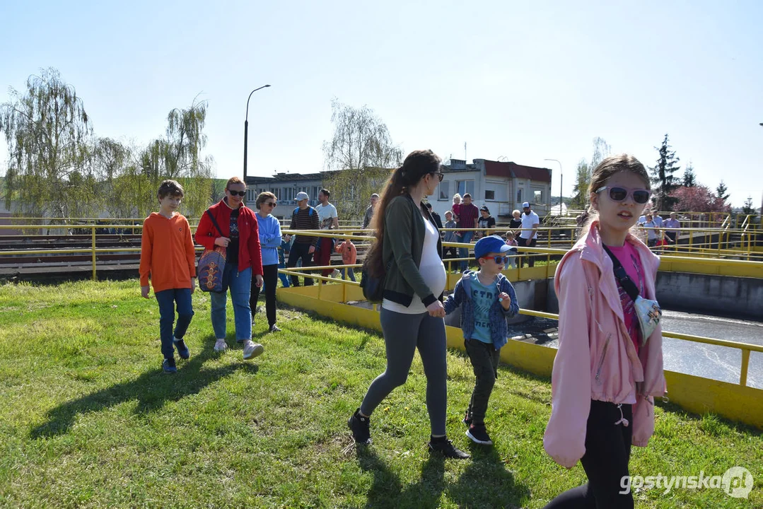 Zwiedzanie oczyszczalni ścieków w Gostyniu