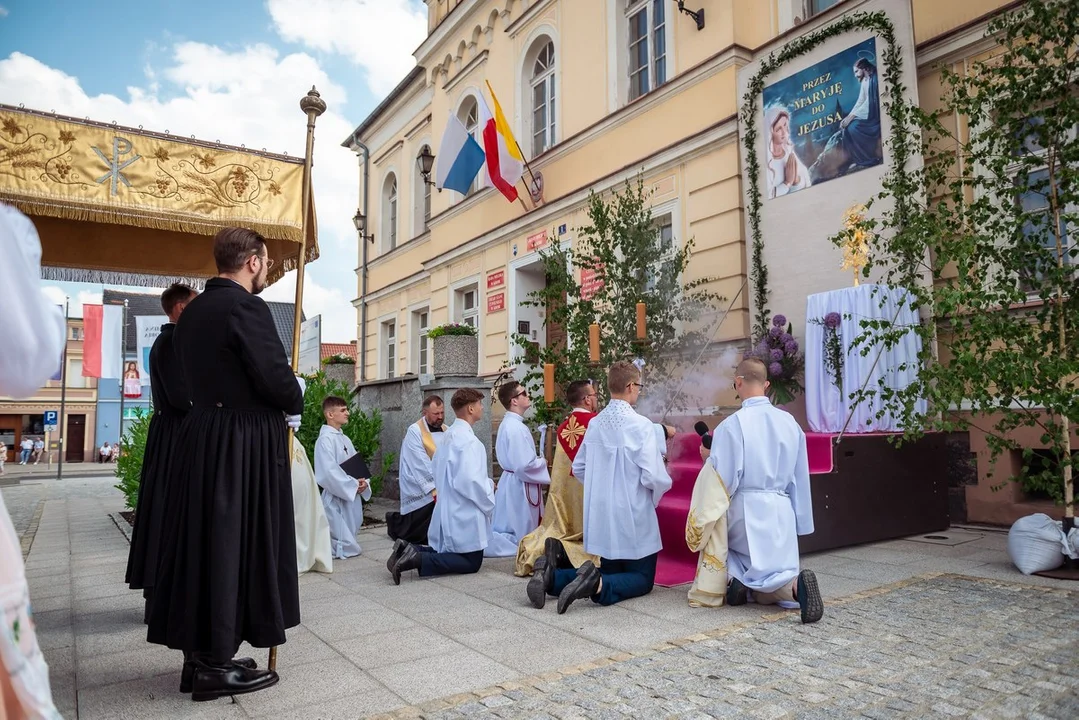 Procesja Bożego Ciała w Krobi 2024