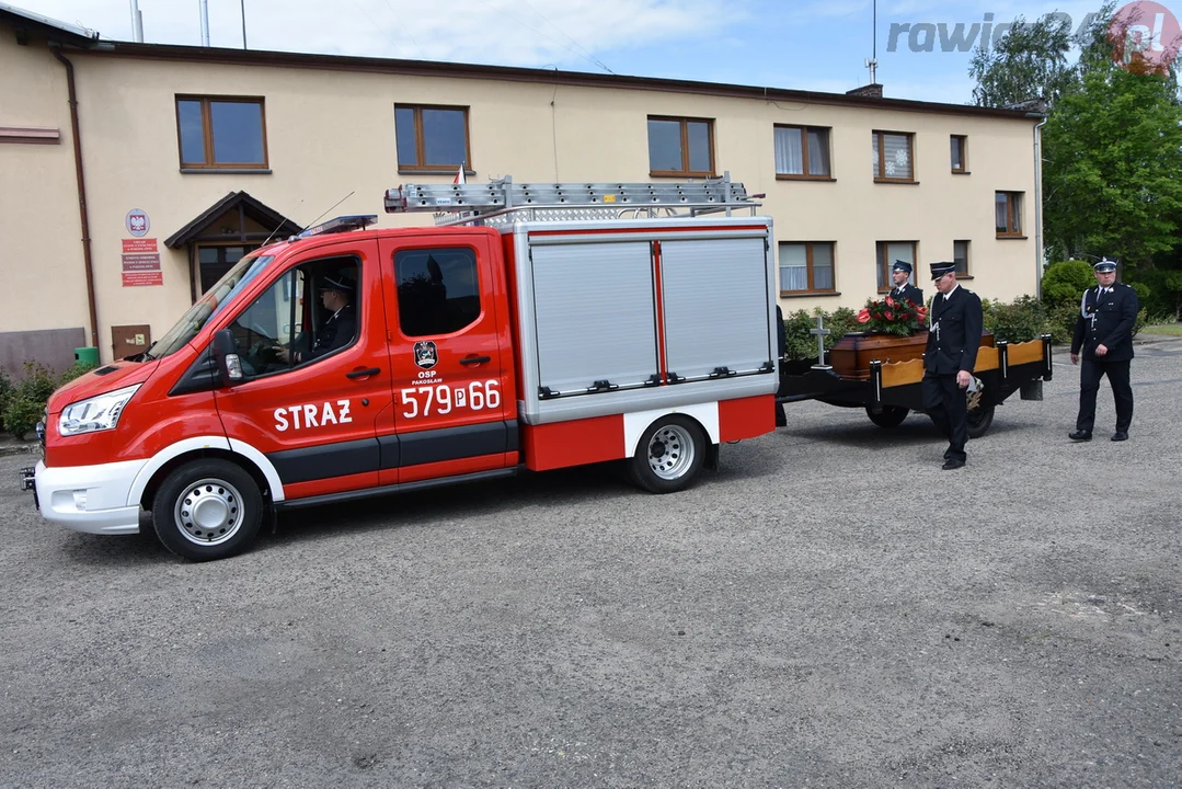 Delegacje na ceremonii pogrzebowej śp. Kazimierza Chudego