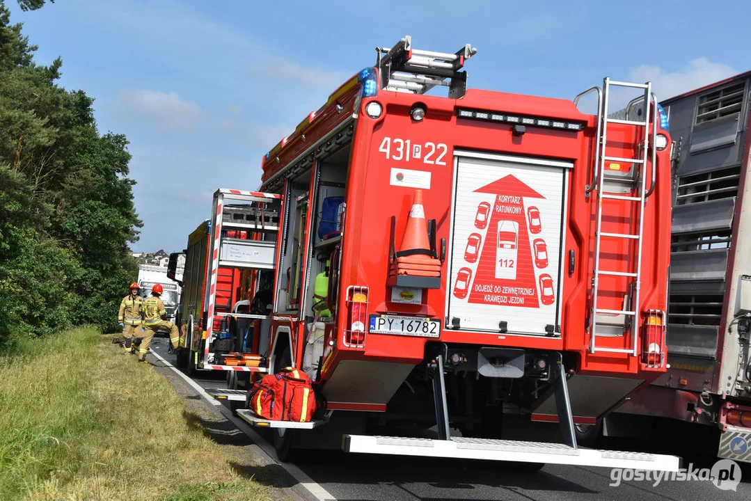 Tragiczny wypadek drogowy na DW 308, na odcinku Kunowo - Lubiń