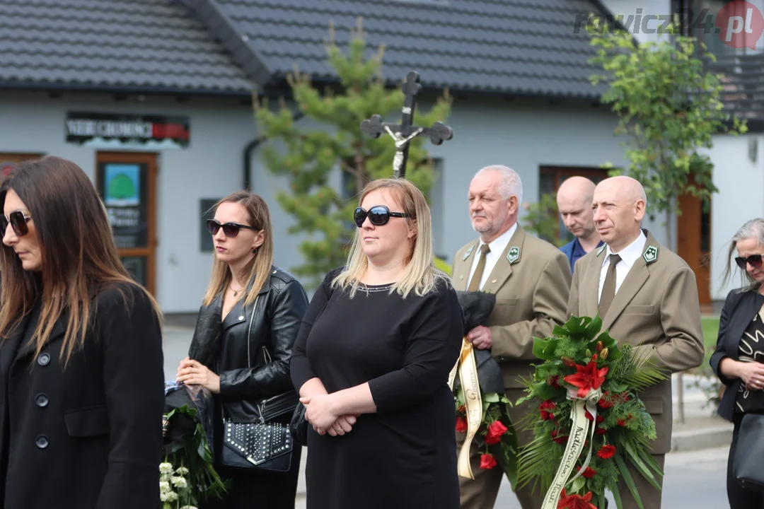 Delegacje na ceremonii pogrzebowej śp. Kazimierza Chudego