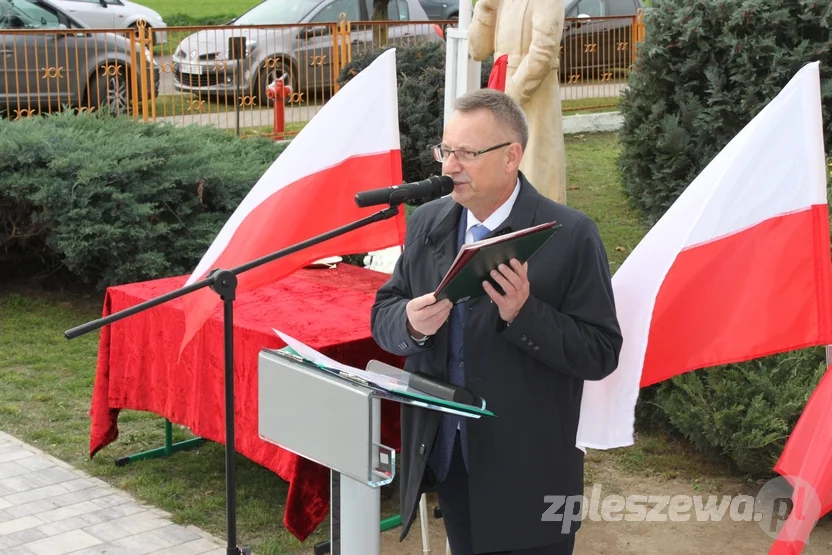 Nadanie imienia Powstańców Wielkopolskich Szkole Podstawowej w Żegocinie